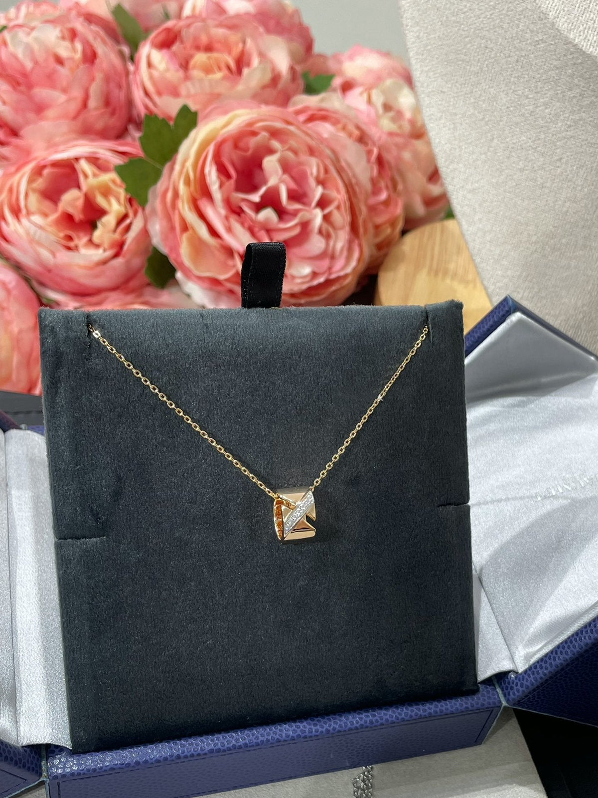 [⭐Hyrra Jewelry]LIENS EVIDENCE DIAMOND NECKLACE