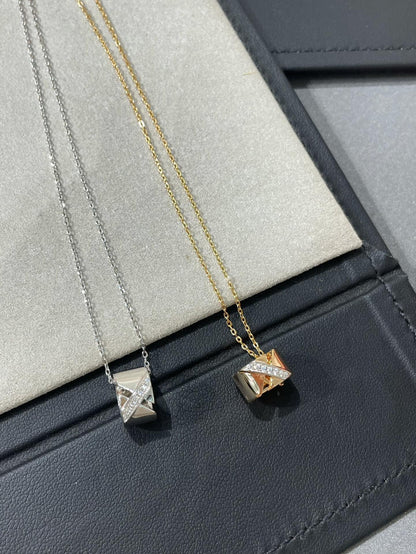 [⭐Hyrra Jewelry]LIENS EVIDENCE DIAMOND NECKLACE