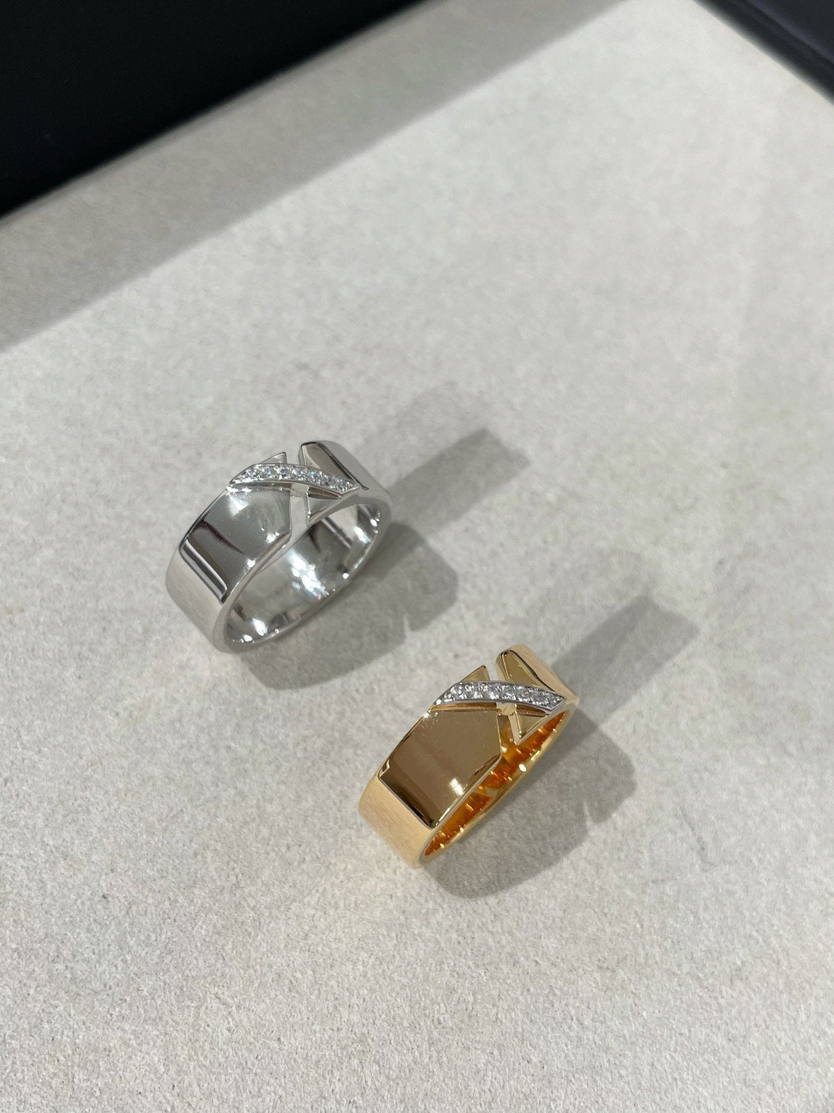 [⭐Hyrra Jewelry]LIENS EVIDENCE DIAOMOND RING