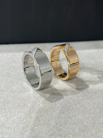 [⭐Hyrra Jewelry]LIENS EVIDENCE DIAOMOND RING