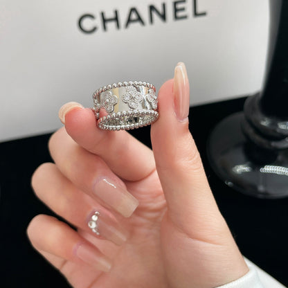 [⭐Hyrra Jewelry]PERLEE DIAMOND LARGE RING