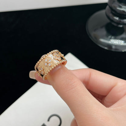 [⭐Hyrra Jewelry]PERLEE DIAMOND LARGE RING