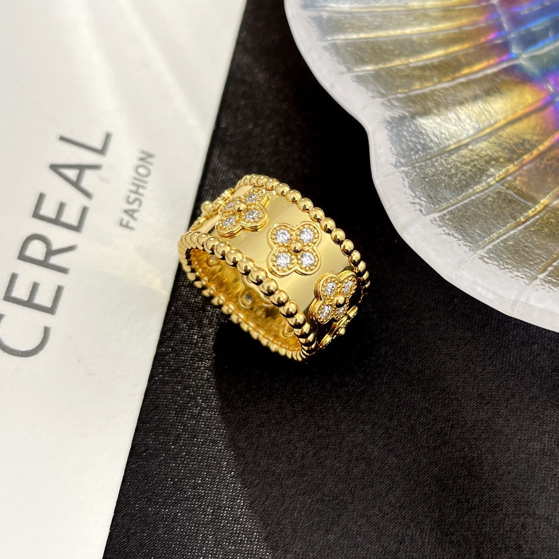 [⭐Hyrra Jewelry]PERLEE DIAMOND LARGE RING