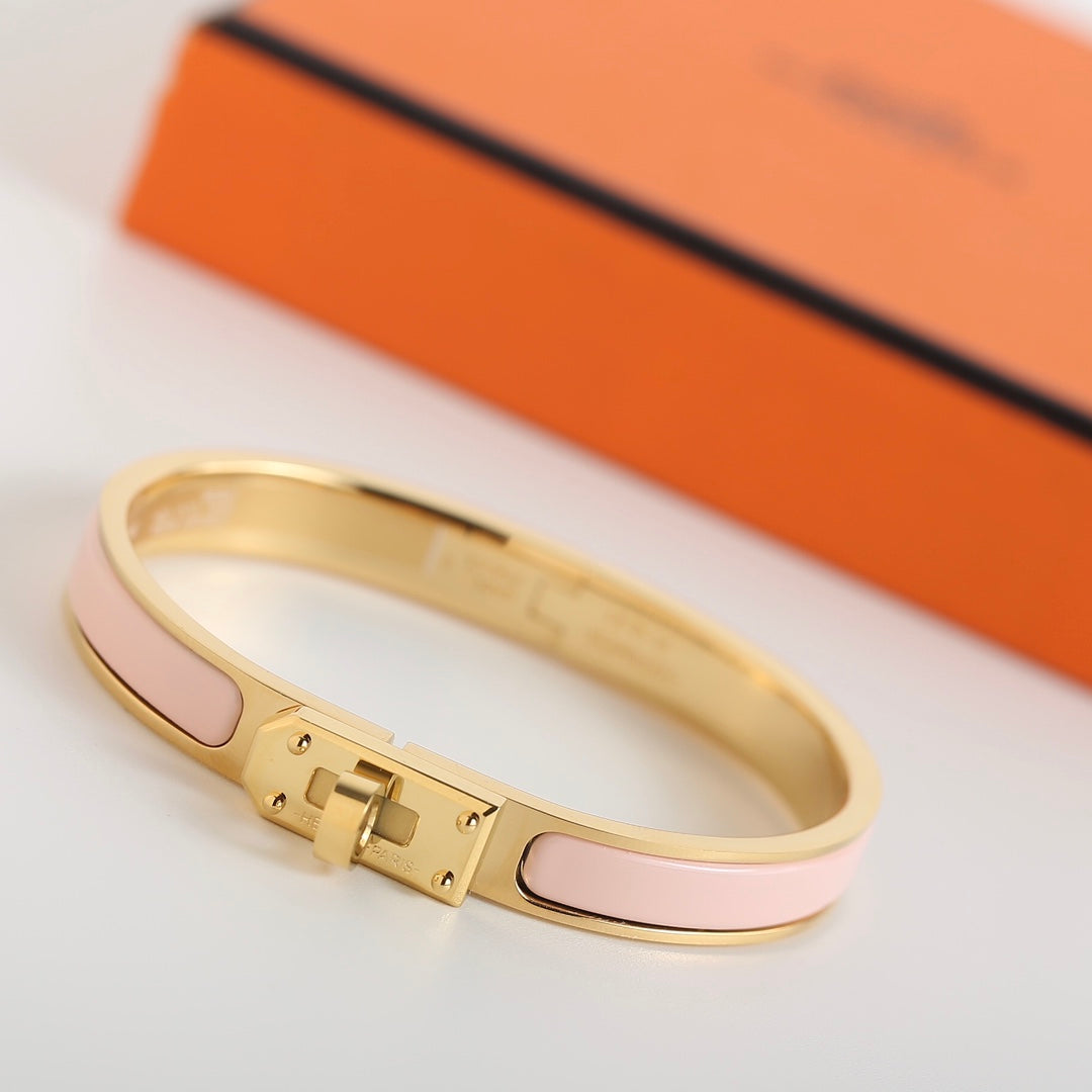 [⭐Hyrra Jewelry]HM KELLY LIGHT PINK BRACELET