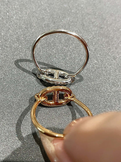 [⭐Hyrra Jewelry]RONDE SMALL DIAMOND RING