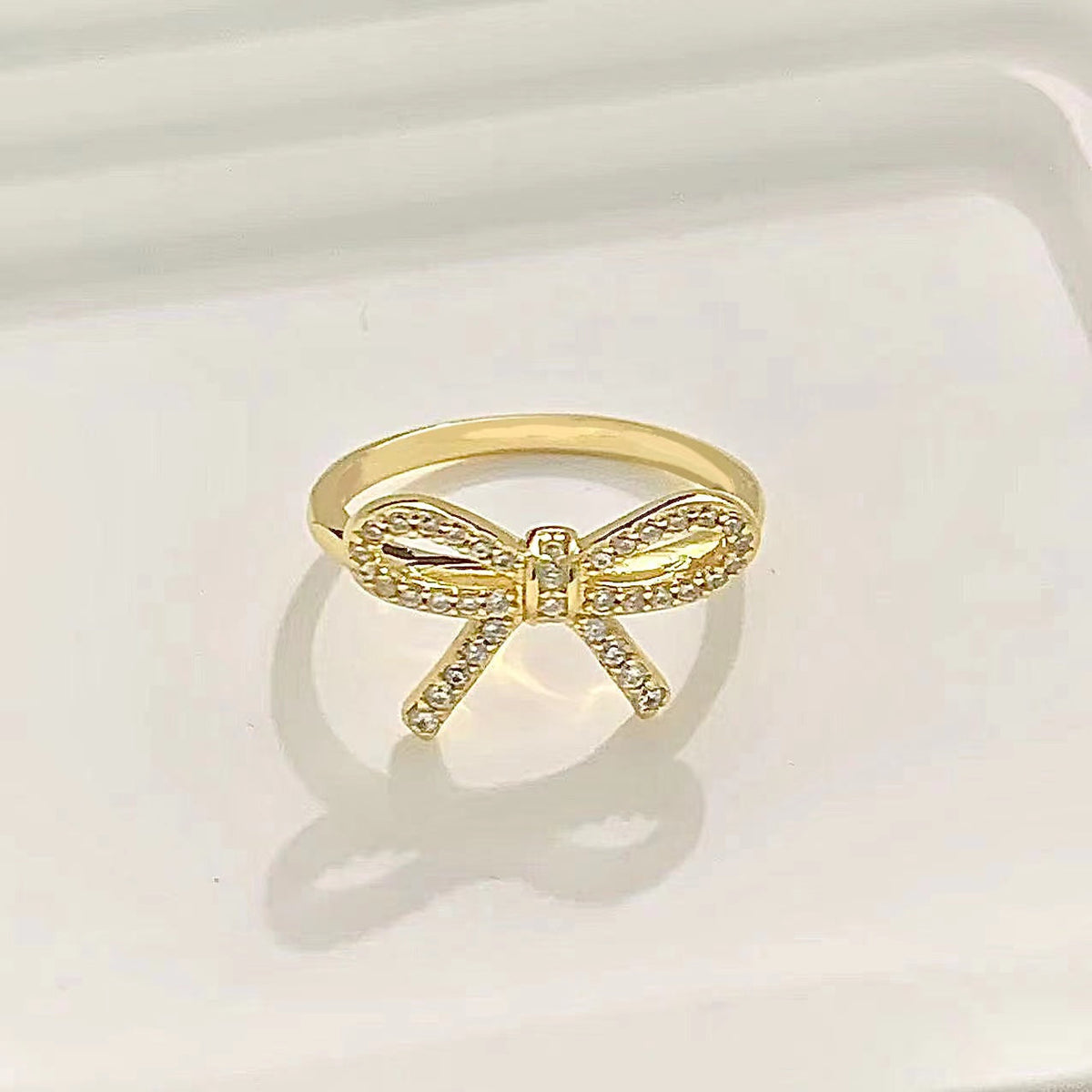 [Hyrra Jewelry]TWIST BOW RING