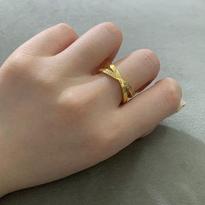 [Hyrra Jewelry]ATLAS X DIAMOND RING