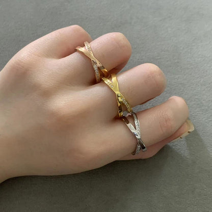 [Hyrra Jewelry]ATLAS X DIAMOND RING