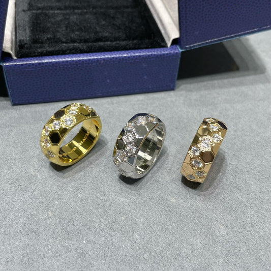 [⭐Hyrra Jewelry]BEE LOVE DIAMOND LARGE RING