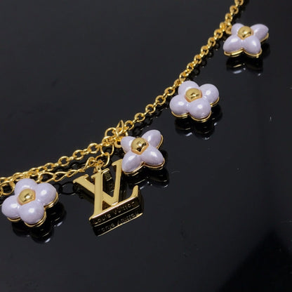 [⭐Hyrra Jewelry]LOGO 6 MOTIF STAR AND SUN GOLD BRACELET
