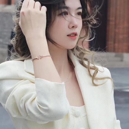 [Hyrra Jewelry]T PINK GOLD PINK DIAMOND BRACELET
