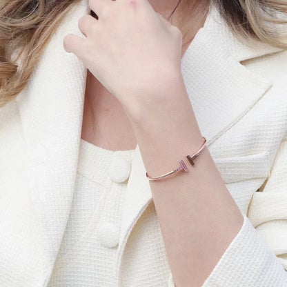 [Hyrra Jewelry]T PINK GOLD PINK DIAMOND BRACELET