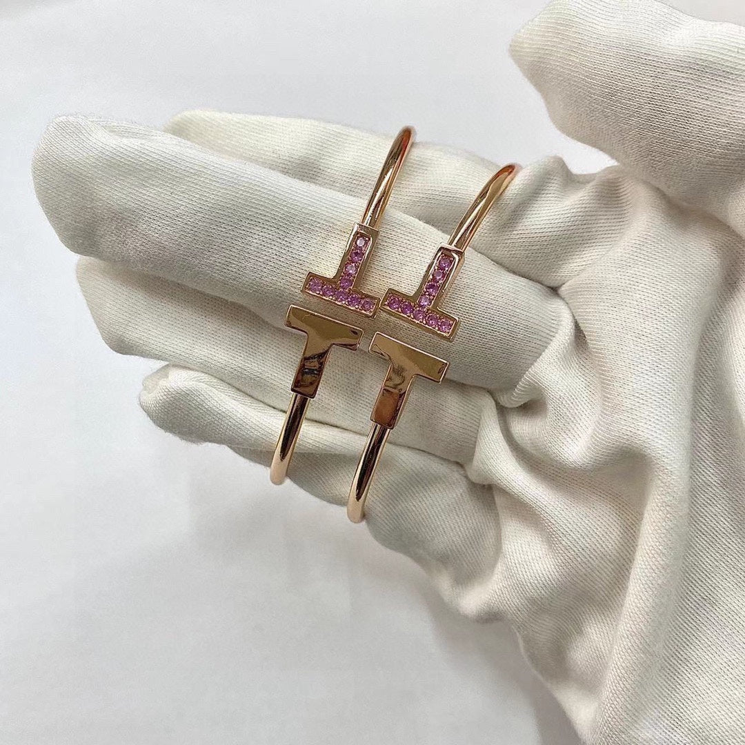[Hyrra Jewelry]T PINK GOLD PINK DIAMOND BRACELET
