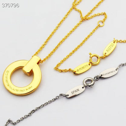 [Hyrra Jewelry]T1 CIRCLE MEDIUM NECKLACE