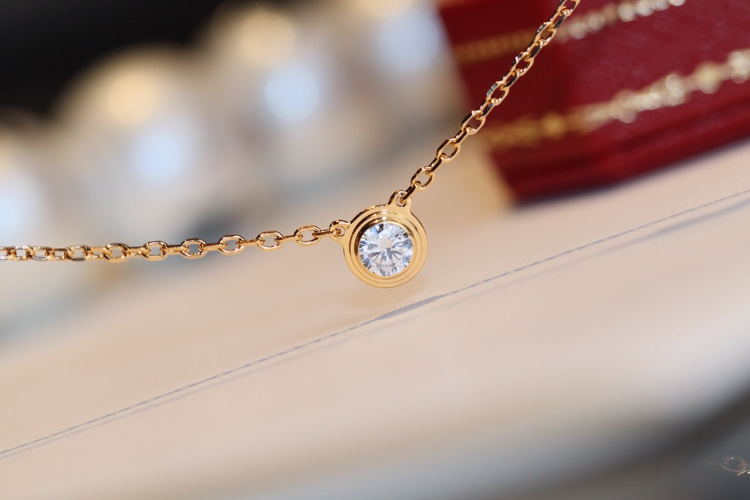 [⭐Hyrra Jewelry]DAMOUR DIAMOND NECKLACE