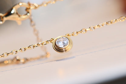 [⭐Hyrra Jewelry]DAMOUR DIAMOND NECKLACE