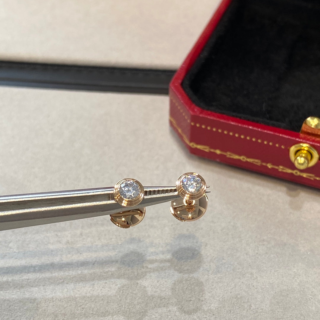 [⭐Hyrra Jewelry]DAMOUR DIAMOND EARRINGS