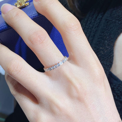 [⭐Hyrra Jewelry]BEE LOVE DIAMOND PAVED SMALL RING