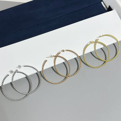 [⭐Hyrra Jewelry]SMOOTH BEAD STUD EARRINGS