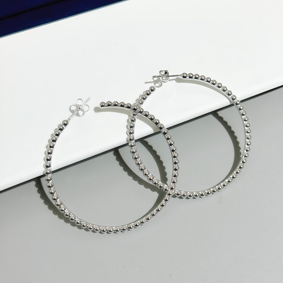 [⭐Hyrra Jewelry]SMOOTH BEAD STUD EARRINGS
