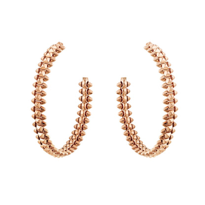 [⭐Hyrra Jewelry]CLASH LARGE HOOP EARRINGS