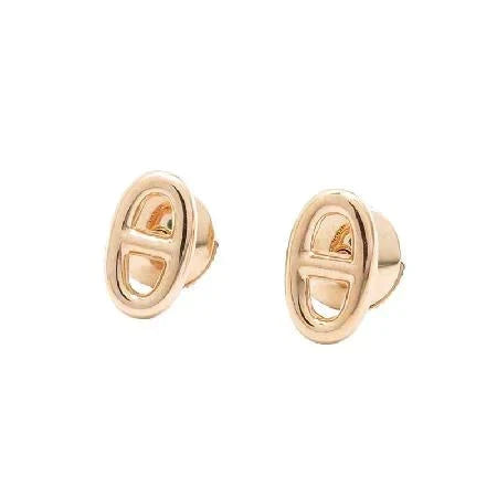 [⭐Hyrra Jewelry]CHAINE SMALL EARRINGS GOLD AND SILVER