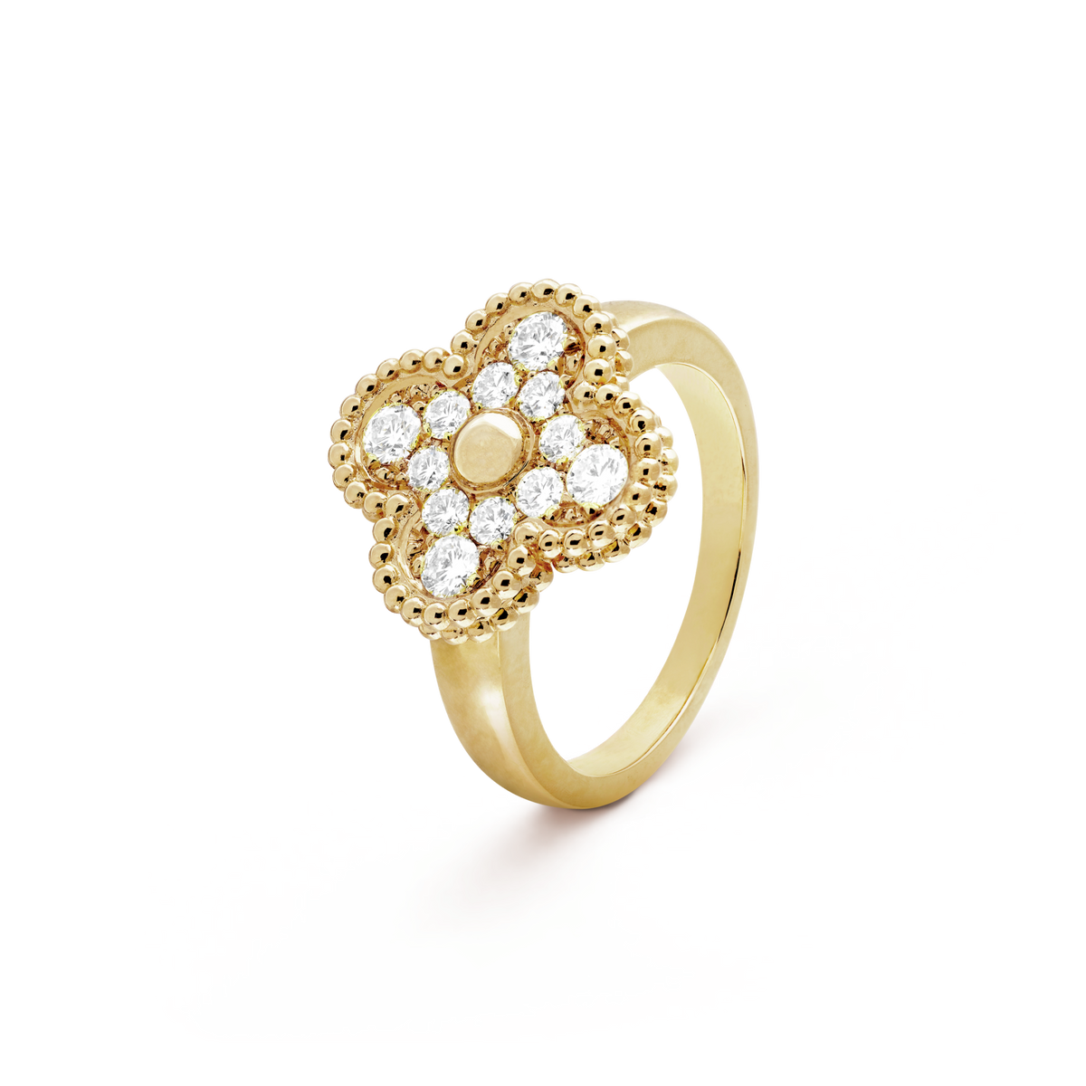 [⭐Hyrra Jewelry]CLOVER DIAMOND RING