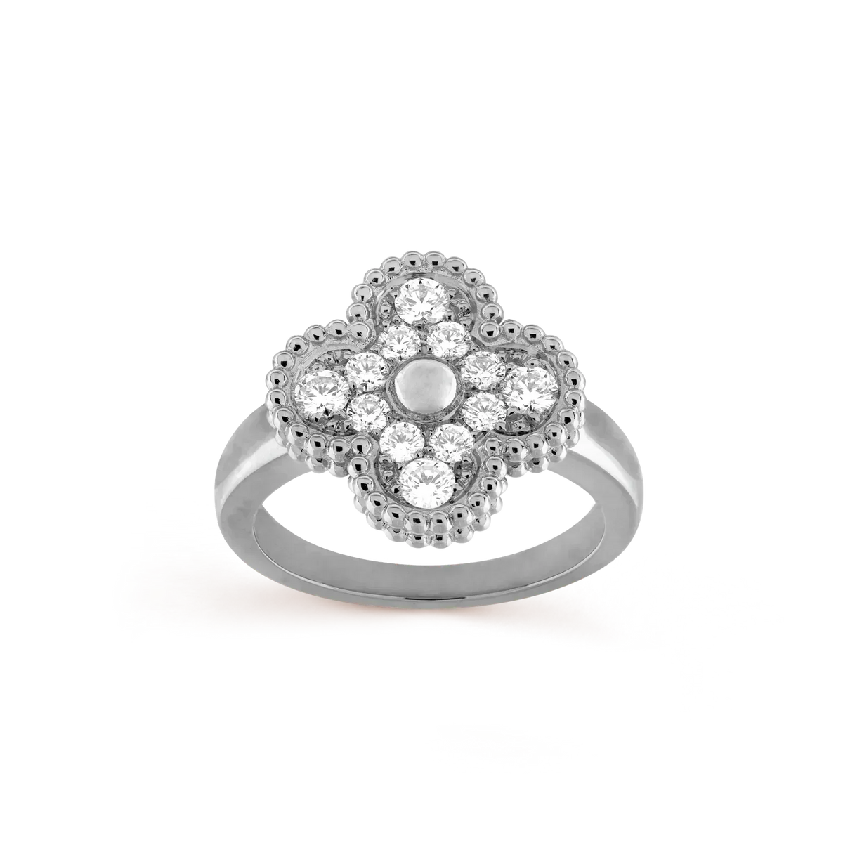 [⭐Hyrra Jewelry]CLOVER DIAMOND RING