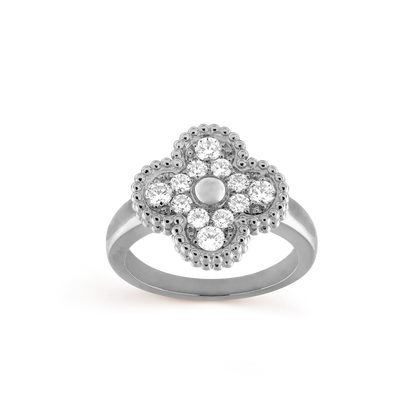 [⭐Hyrra Jewelry]CLOVER DIAMOND RING