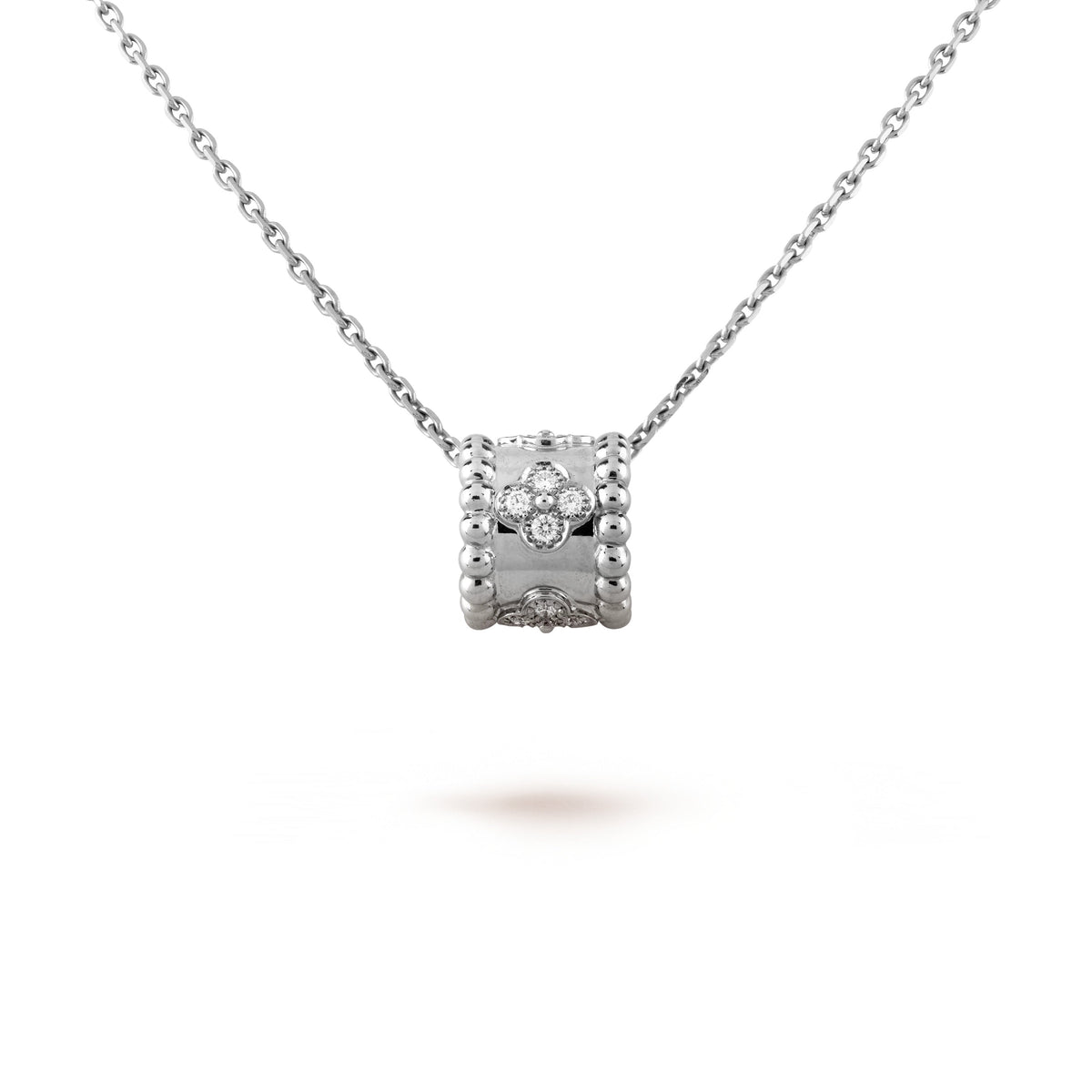 [⭐Hyrra Jewelry]PERLEE PEDANT SIVLER DIAMOND NECKLACE
