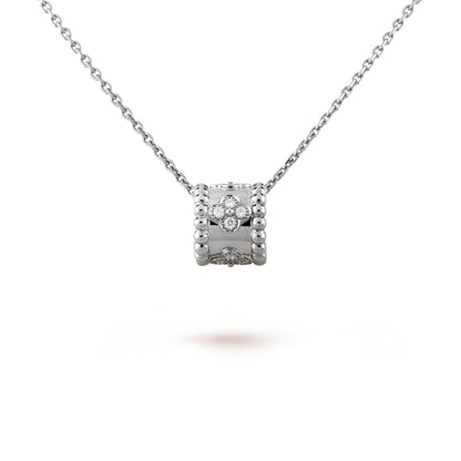 [⭐Hyrra Jewelry]PERLEE PEDANT SIVLER DIAMOND NECKLACE