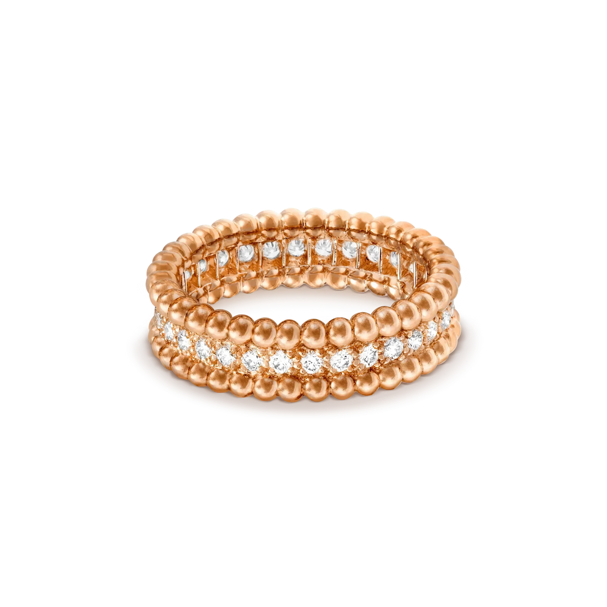 [⭐Hyrra Jewelry]PERLEE DIAMOND ROSE GOLD RING