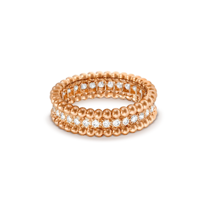[⭐Hyrra Jewelry]PERLEE DIAMOND ROSE GOLD RING