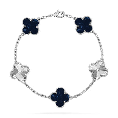 [⭐Hyrra Jewelry]CLOVER 5 MOTIF PIETERSITE BRACELET COLLECTION