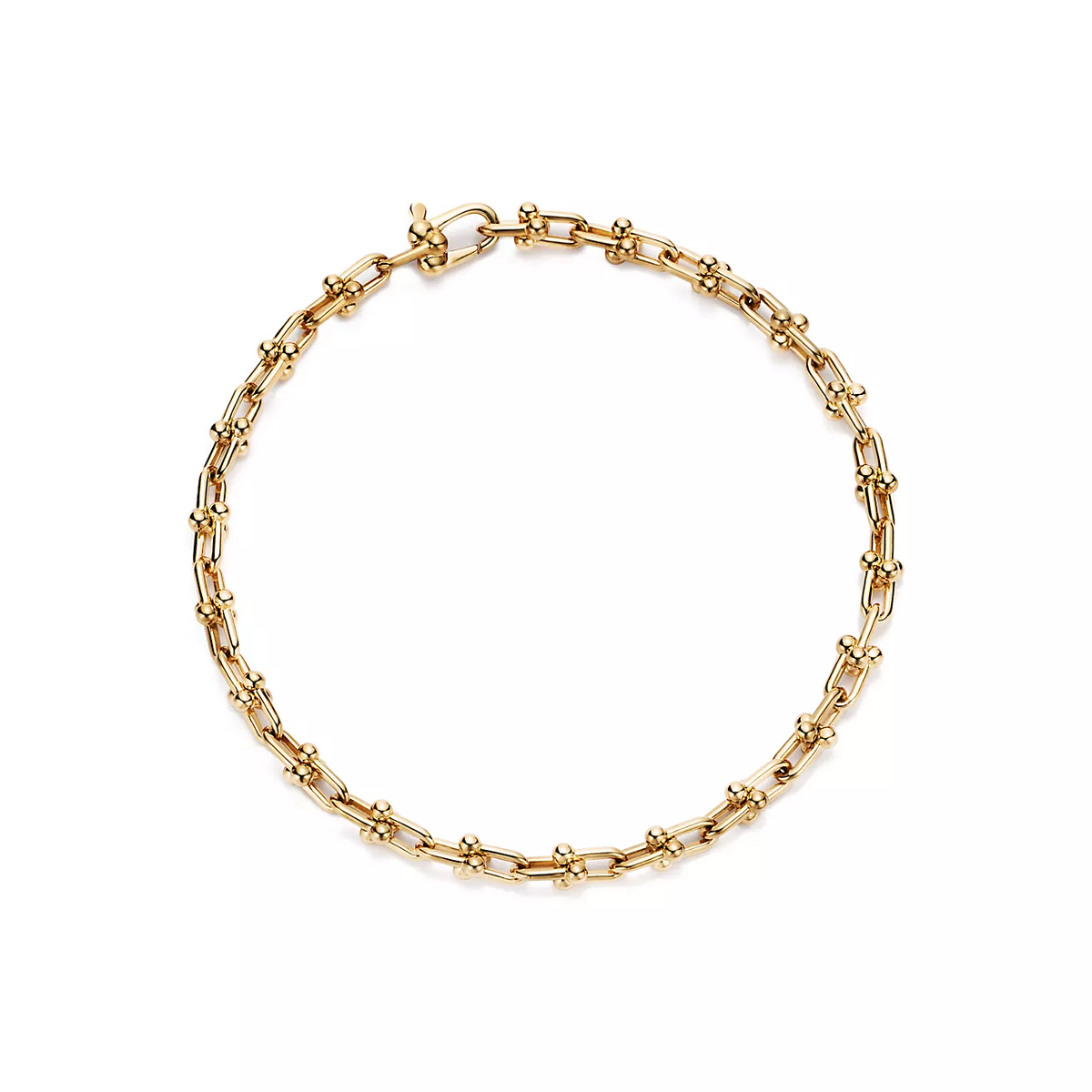[Hyrra Jewelry]HARDWEAR MICRO LINK 44 MOTIF GOLD BRACELET
