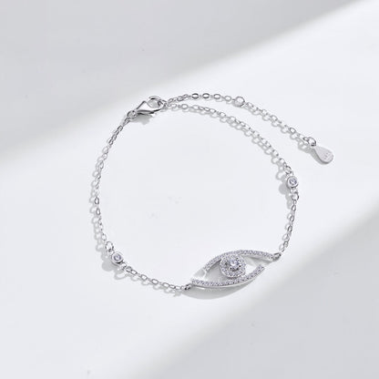 [⭐Hyrra Jewelry]Demo Eye Pave-Set Diamond Bracelet