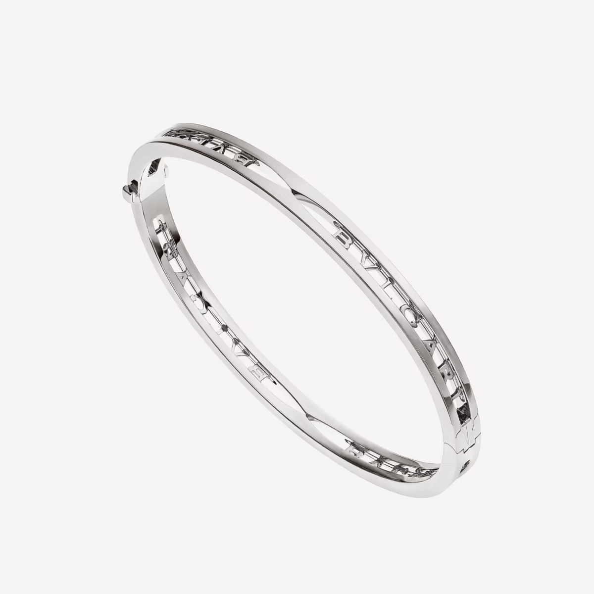 [⭐Hyrra Jewelry]ZERO 1 SPIRAL LOGO SILVER BRACELET