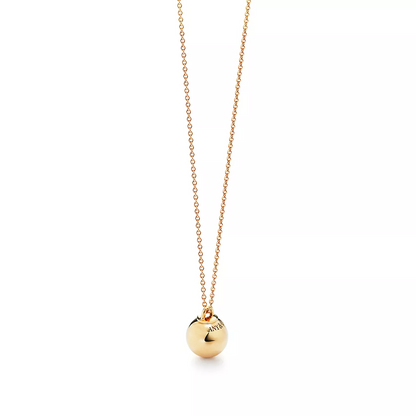[Hyrra Jewelry]BALL PENDANT 12.75MM NECKLACE