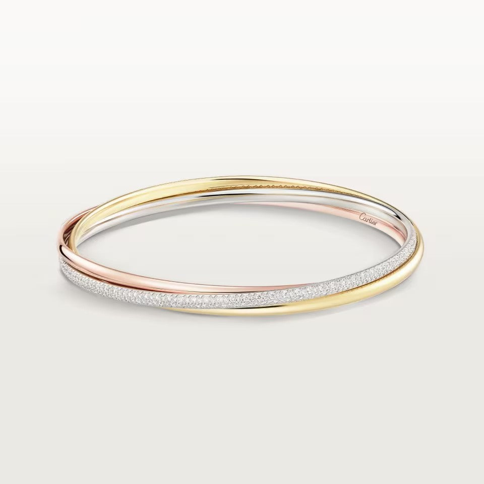 [⭐Hyrra Jewelry]TRINITY 2.8MM SMALL BRACELET