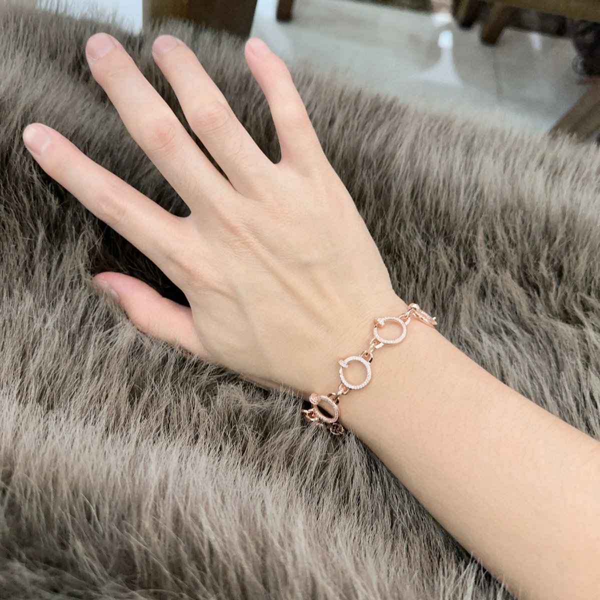 [⭐Hyrra Jewelry Jewelry] LOVE&JUSTE BRACELET DIAMONDS