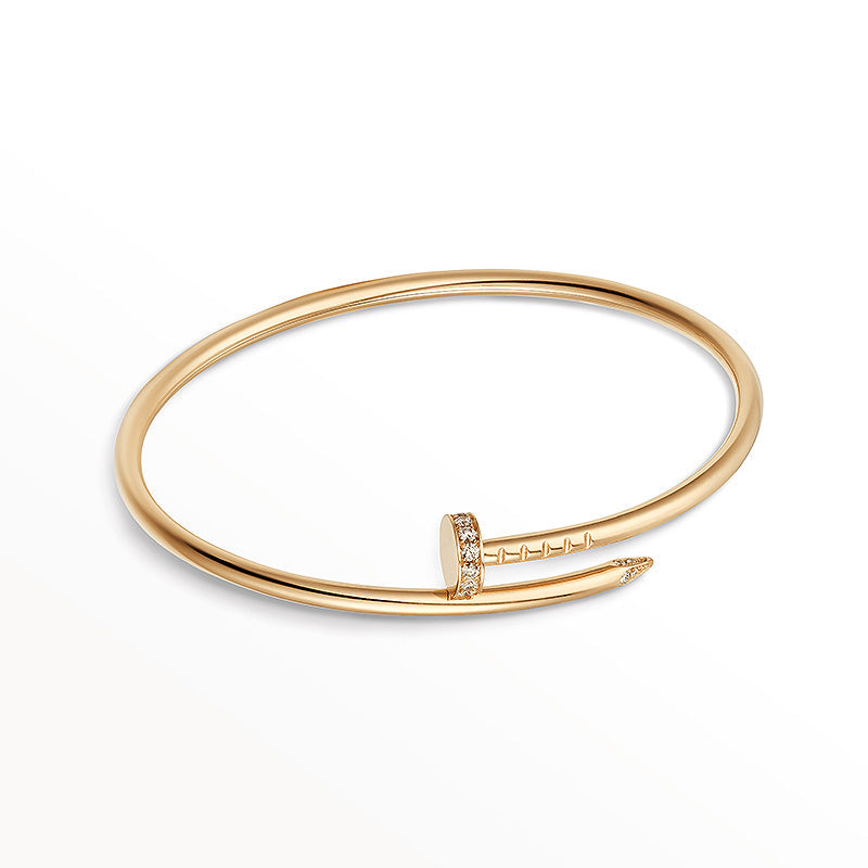 [⭐Hyrra Jewelry]JUSTE BRACELET 2.5MM DIAMONDS