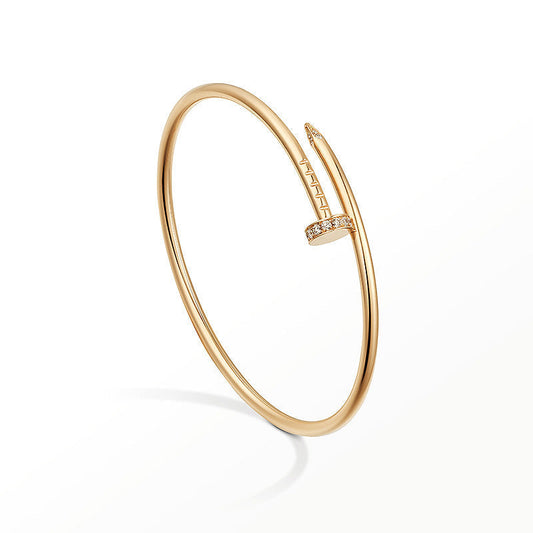 [⭐Hyrra Jewelry]JUSTE BRACELET 2.5MM DIAMONDS