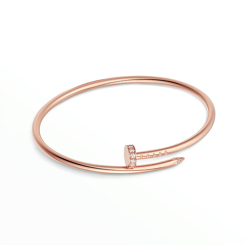 [⭐Hyrra Jewelry]JUSTE BRACELET 2.5MM DIAMONDS