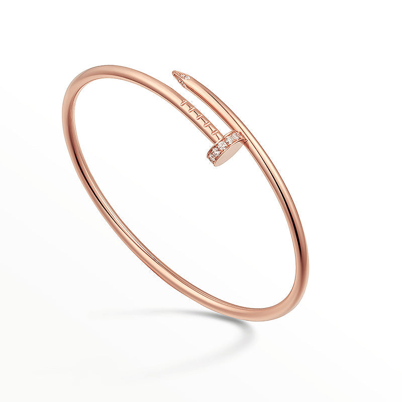 [⭐Hyrra Jewelry]JUSTE BRACELET 2.5MM DIAMONDS