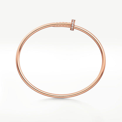 [⭐Hyrra Jewelry]JUSTE BRACELET 2.5MM DIAMONDS