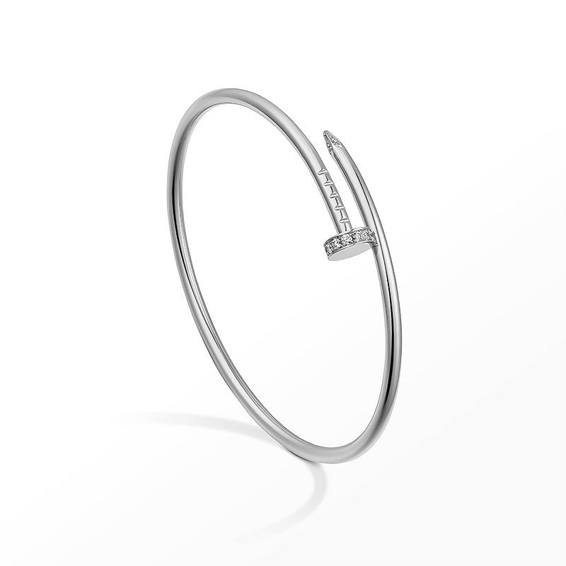 [⭐Hyrra Jewelry]JUSTE BRACELET 2.5MM DIAMONDS