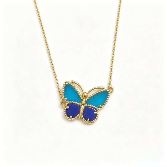 [⭐Hyrra Jewelry]  2026 NEW LUCKY BUTTERFLY 1 MOTIFS NECKLACE