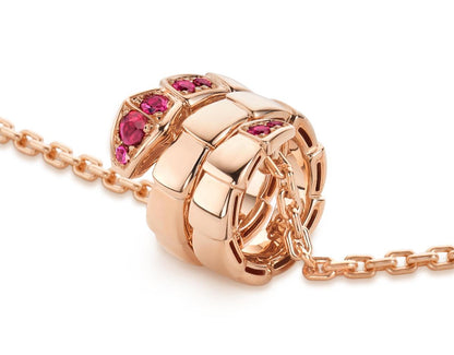[⭐Hyrra Jewelry]SERPENTI PEDANT NECKLACE