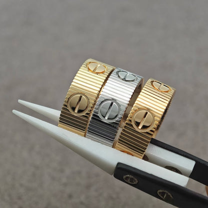 [⭐Hyrra Jewelry]LOVE 6.5MM RING