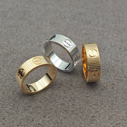 [⭐Hyrra Jewelry]LOVE 6.5MM RING